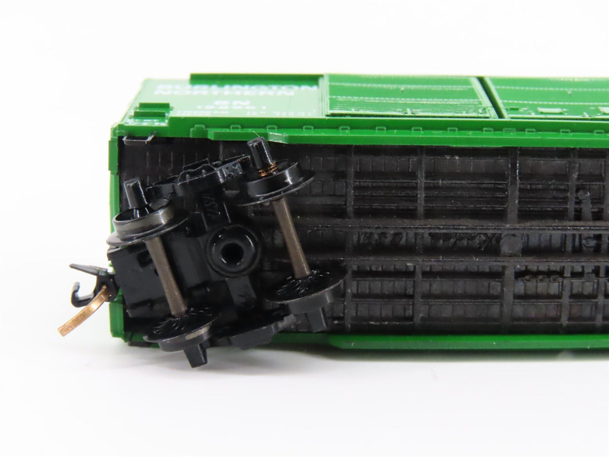 N Scale Kadee Micro-Trains MTL 23080 BN Burlington Northern 40&#39; Box Car #198961