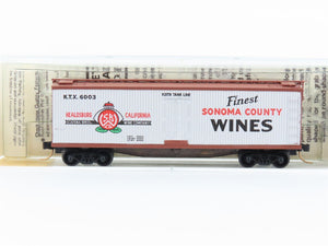 N Scale Kadee Micro-Trains MTL 49070 KTX Scatena Bros Wine 40' Reefer #6003