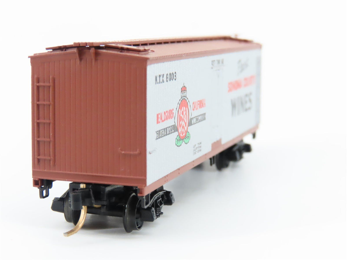 N Scale Kadee Micro-Trains MTL 49070 KTX Scatena Bros Wine 40&#39; Reefer #6003