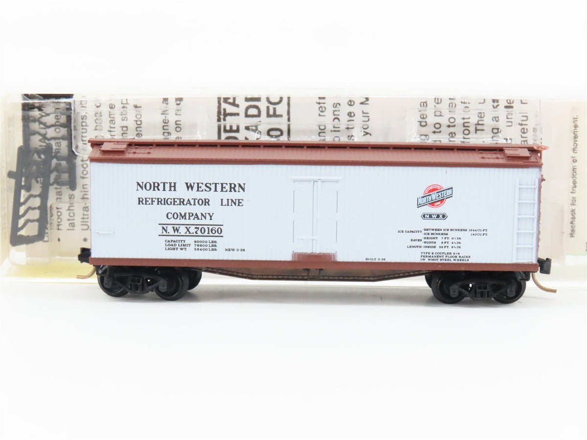 N Scale Kadee Micro-Trains MTL 49170 NWX North Western 40&#39; Reefer #70160