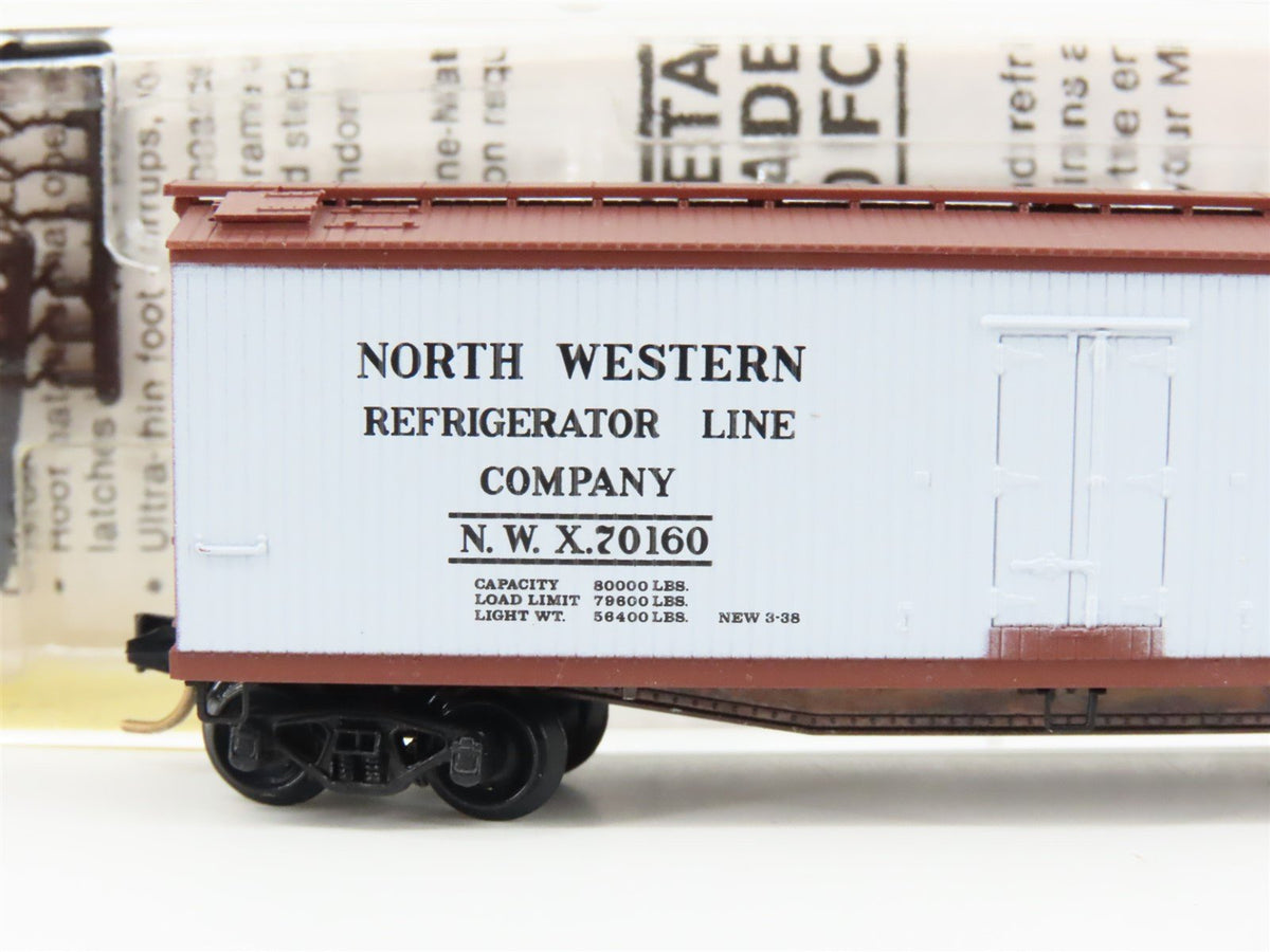 N Scale Kadee Micro-Trains MTL 49170 NWX North Western 40&#39; Reefer #70160