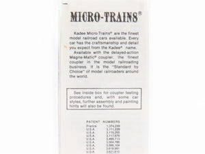 N Scale Kadee Micro-Trains MTL 49170 NWX North Western 40' Reefer #70160