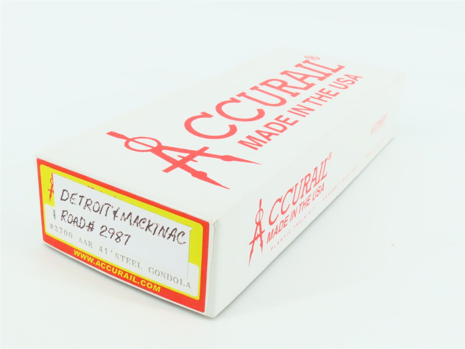 HO Scale Accurail D&M Detroit & Mackinac 41' Gondola #2987 Pro Custom w/ Load