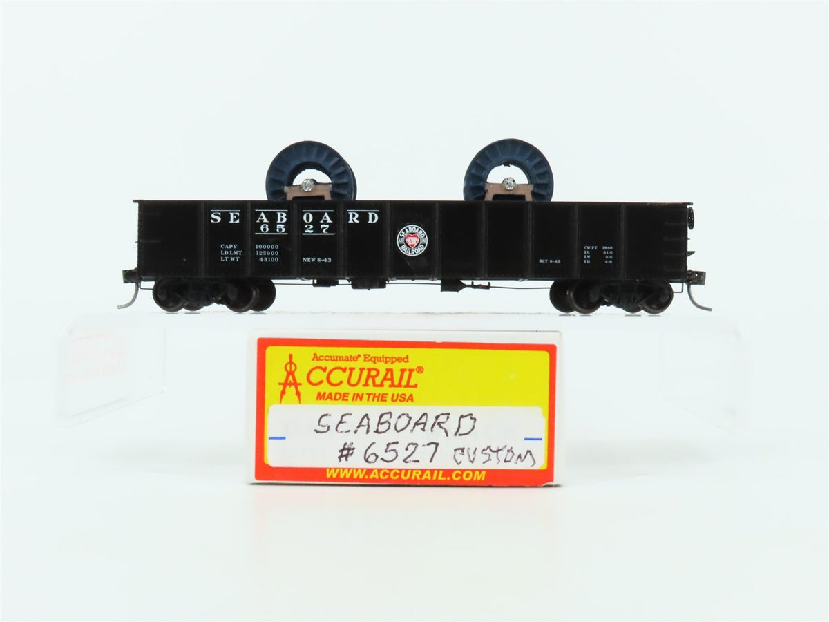 HO Scale Accurail SAL Seaboard Air Line 41&#39; Gondola #6527 Pro Custom w/ Load