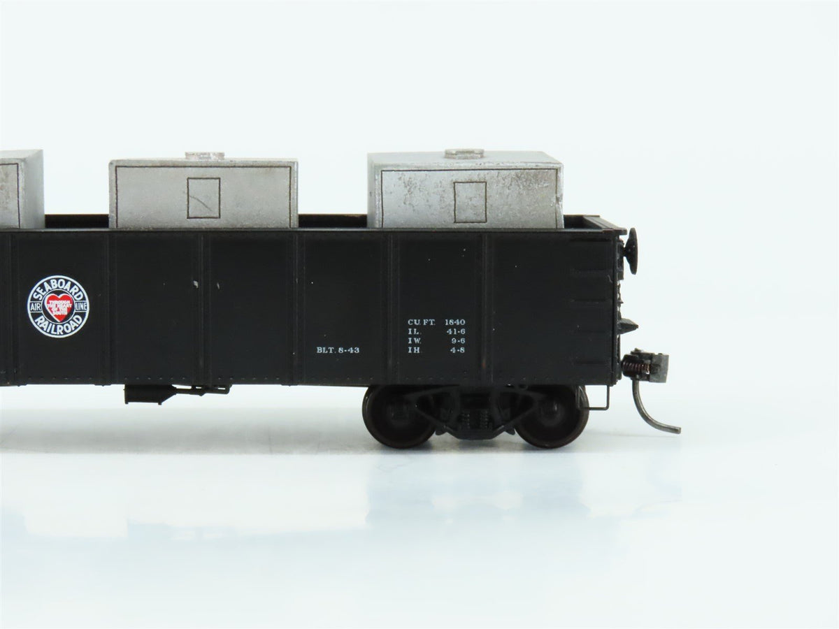 HO Scale Accurail SAL Seaboard Air Line 41&#39; Gondola #6540 Pro Custom w/ Load