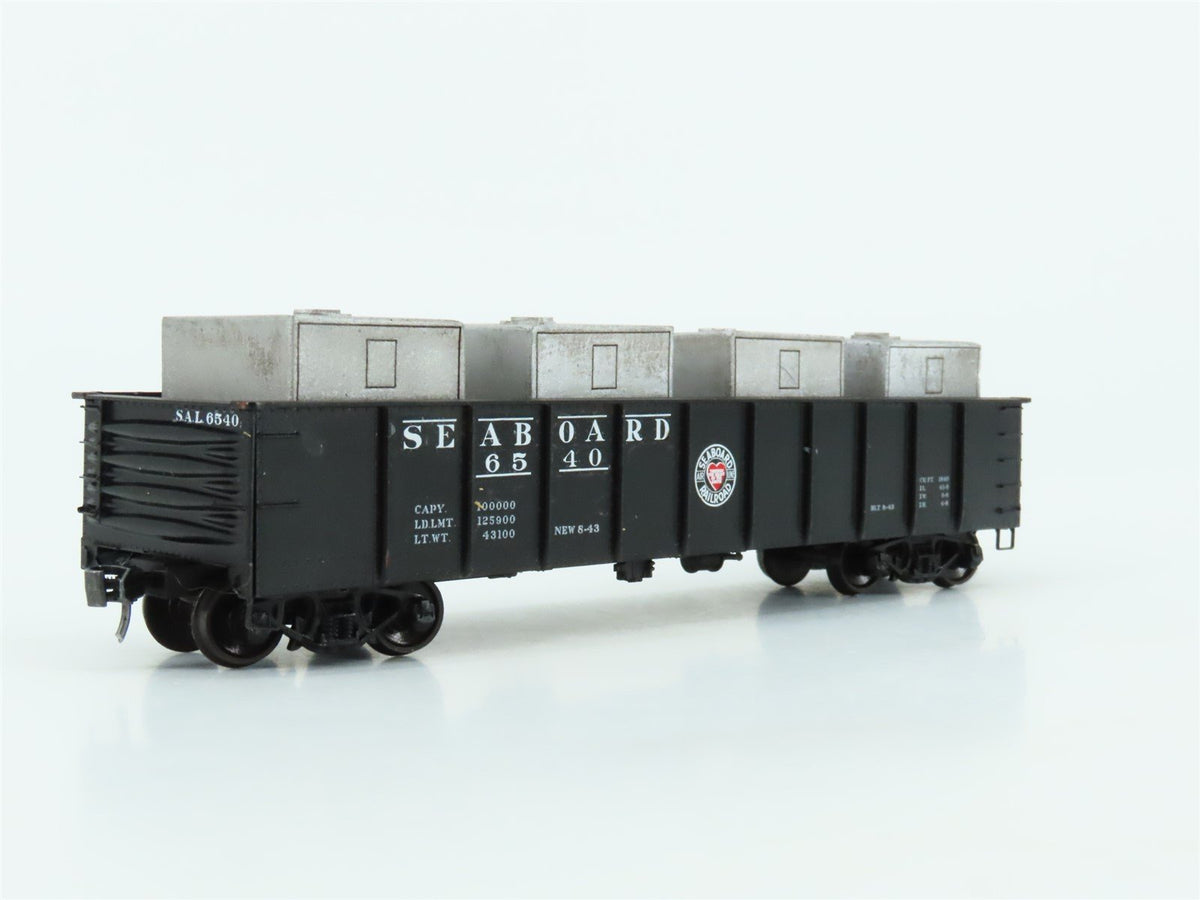 HO Scale Accurail SAL Seaboard Air Line 41&#39; Gondola #6540 Pro Custom w/ Load