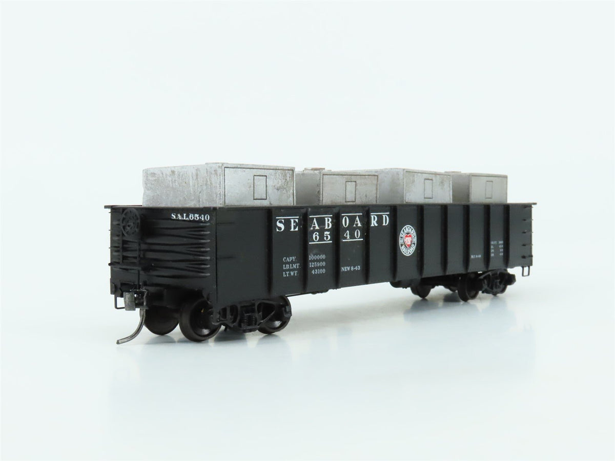 HO Scale Accurail SAL Seaboard Air Line 41&#39; Gondola #6540 Pro Custom w/ Load