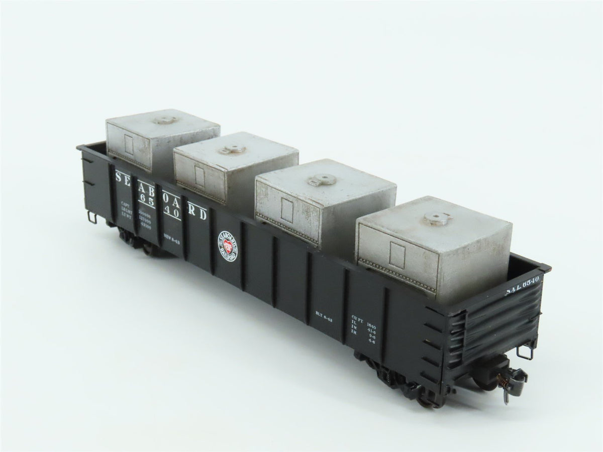 HO Scale Accurail SAL Seaboard Air Line 41&#39; Gondola #6540 Pro Custom w/ Load