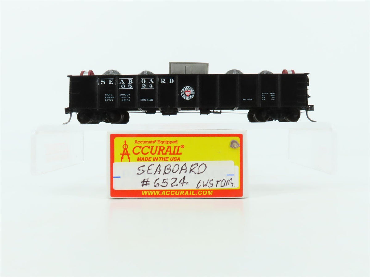 HO Scale Accurail SAL Seaboard Air Line 41&#39; Gondola #6524 Pro Custom w/ Load