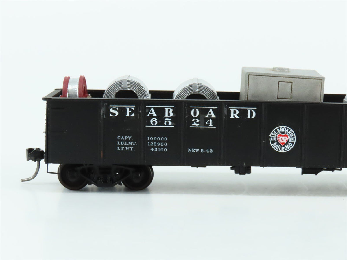 HO Scale Accurail SAL Seaboard Air Line 41&#39; Gondola #6524 Pro Custom w/ Load