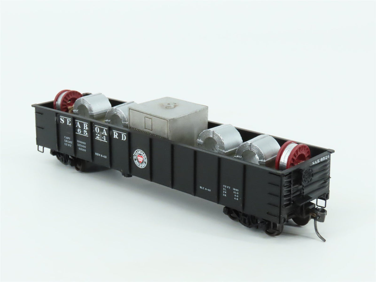 HO Scale Accurail SAL Seaboard Air Line 41&#39; Gondola #6524 Pro Custom w/ Load