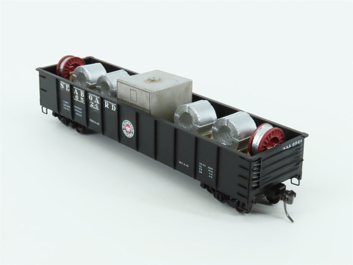 HO Scale Accurail SAL Seaboard Air Line 41&#39; Gondola #6524 Pro Custom w/ Load