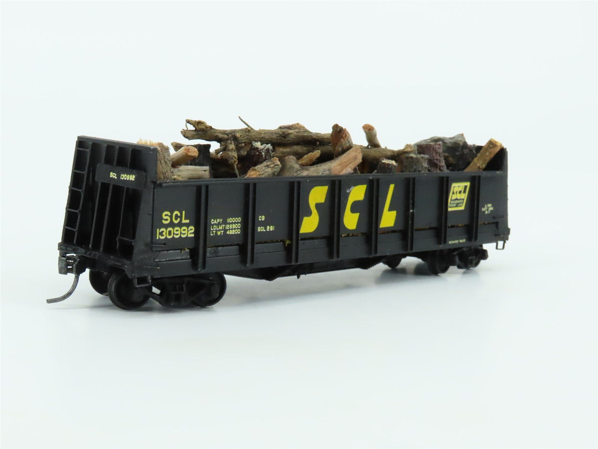 HO Tichy 4043D SCL Seaboard Coast Line 40&#39; Stump Car #130992 Pro Custom w/Load