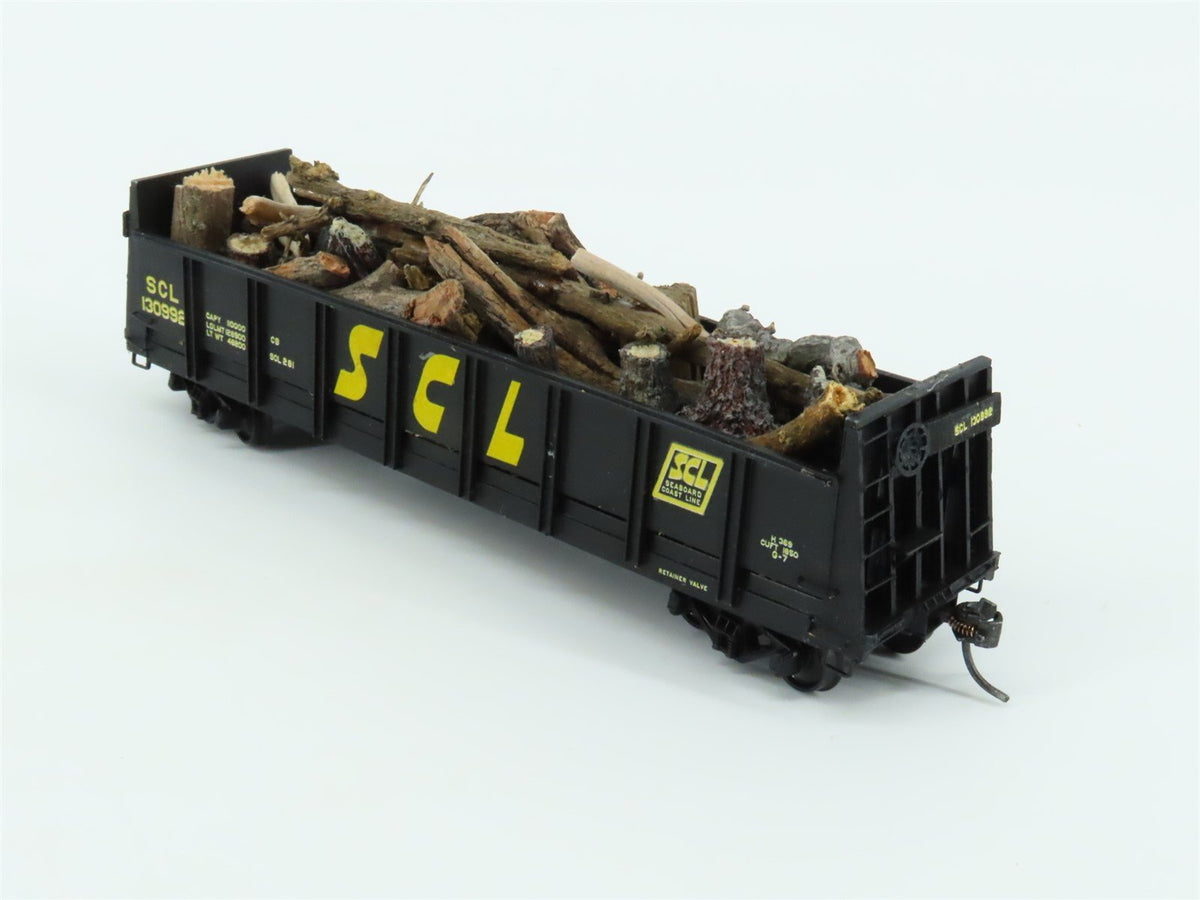 HO Tichy 4043D SCL Seaboard Coast Line 40&#39; Stump Car #130992 Pro Custom w/Load