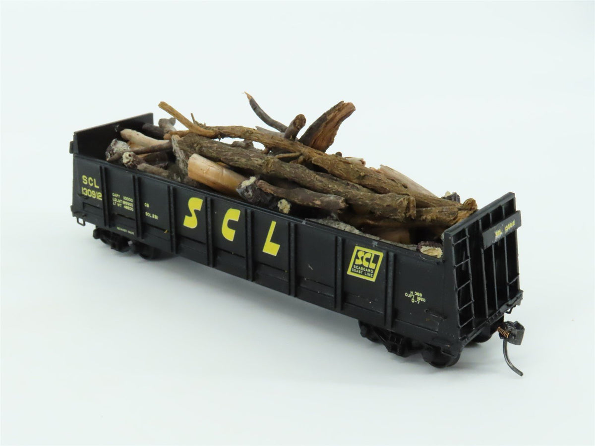 HO Tichy 4043D SCL Seaboard Coast Line 40&#39; Stump Car #130912 Pro Custom w/Load