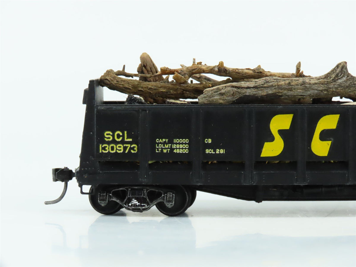 HO Tichy 4043D SCL Seaboard Coast Line 40&#39; Stump Car #130973 Pro Custom w/Load