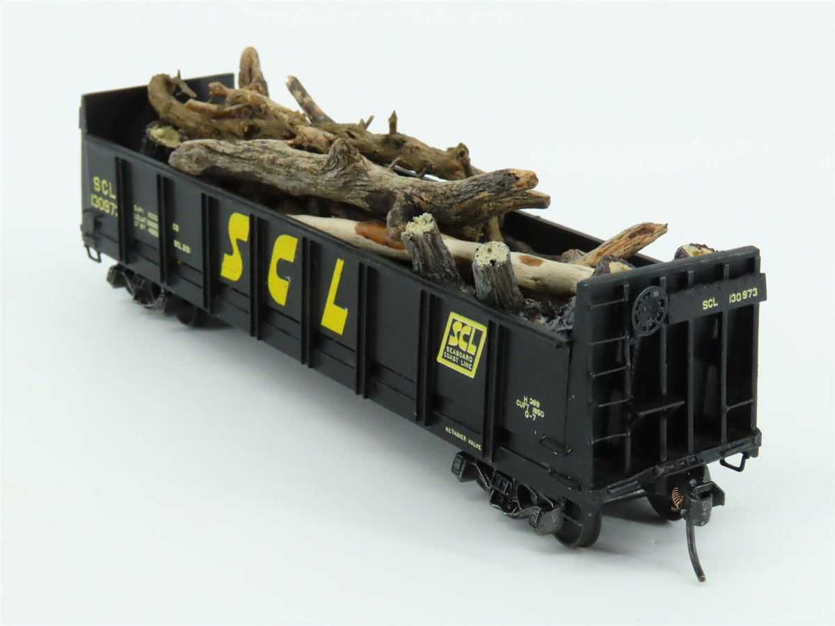 HO Tichy 4043D SCL Seaboard Coast Line 40&#39; Stump Car #130973 Pro Custom w/Load