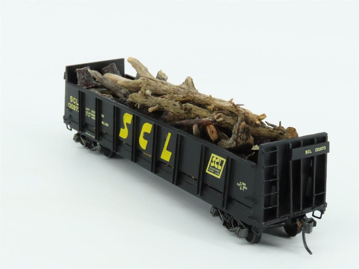 HO Tichy 4043D SCL Seaboard Coast Line 40&#39; Stump Car #130973 Pro Custom w/Load