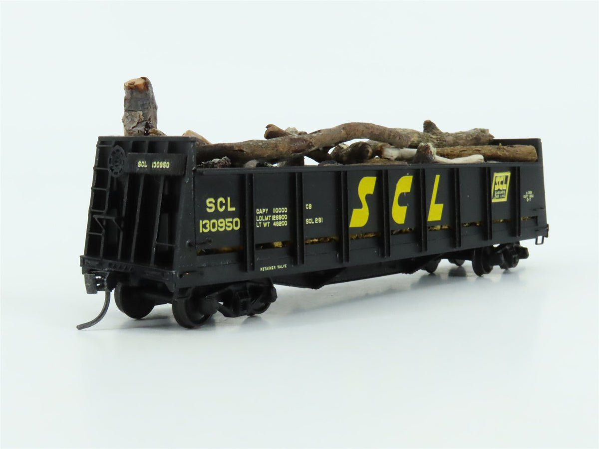 HO Tichy 4043D SCL Seaboard Coast Line 40&#39; Stump Car #130973 Pro Custom w/Load