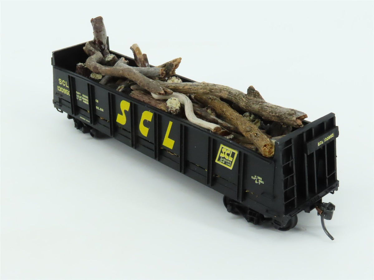 HO Tichy 4043D SCL Seaboard Coast Line 40&#39; Stump Car #130973 Pro Custom w/Load