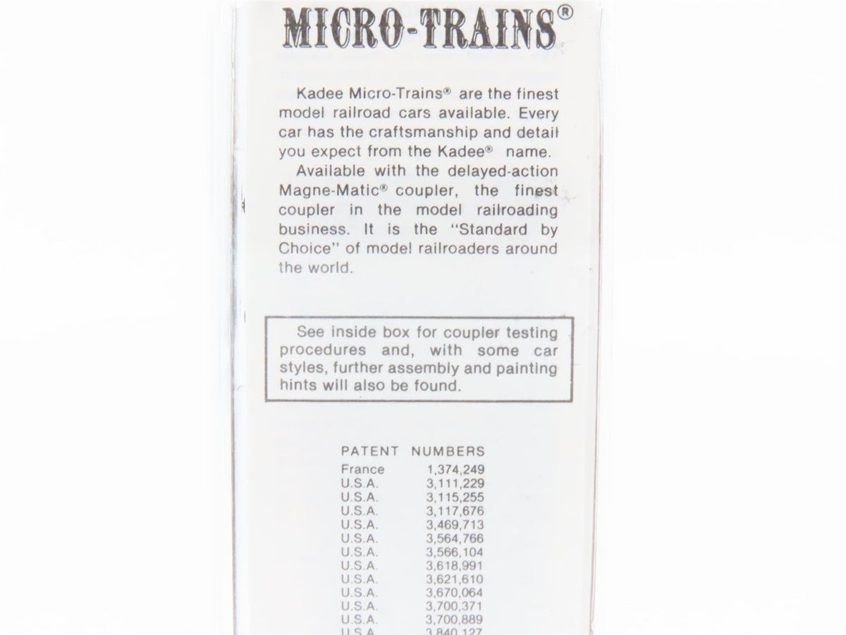 N Scale Kadee Micro-Trains MTL 23070 CN Canadian National 40&#39; Box Car #583785