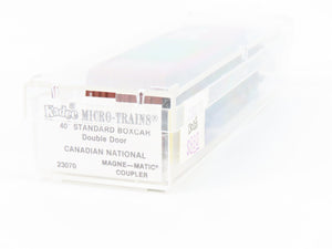 N Scale Kadee Micro-Trains MTL 23070 CN Canadian National 40' Box Car #583785