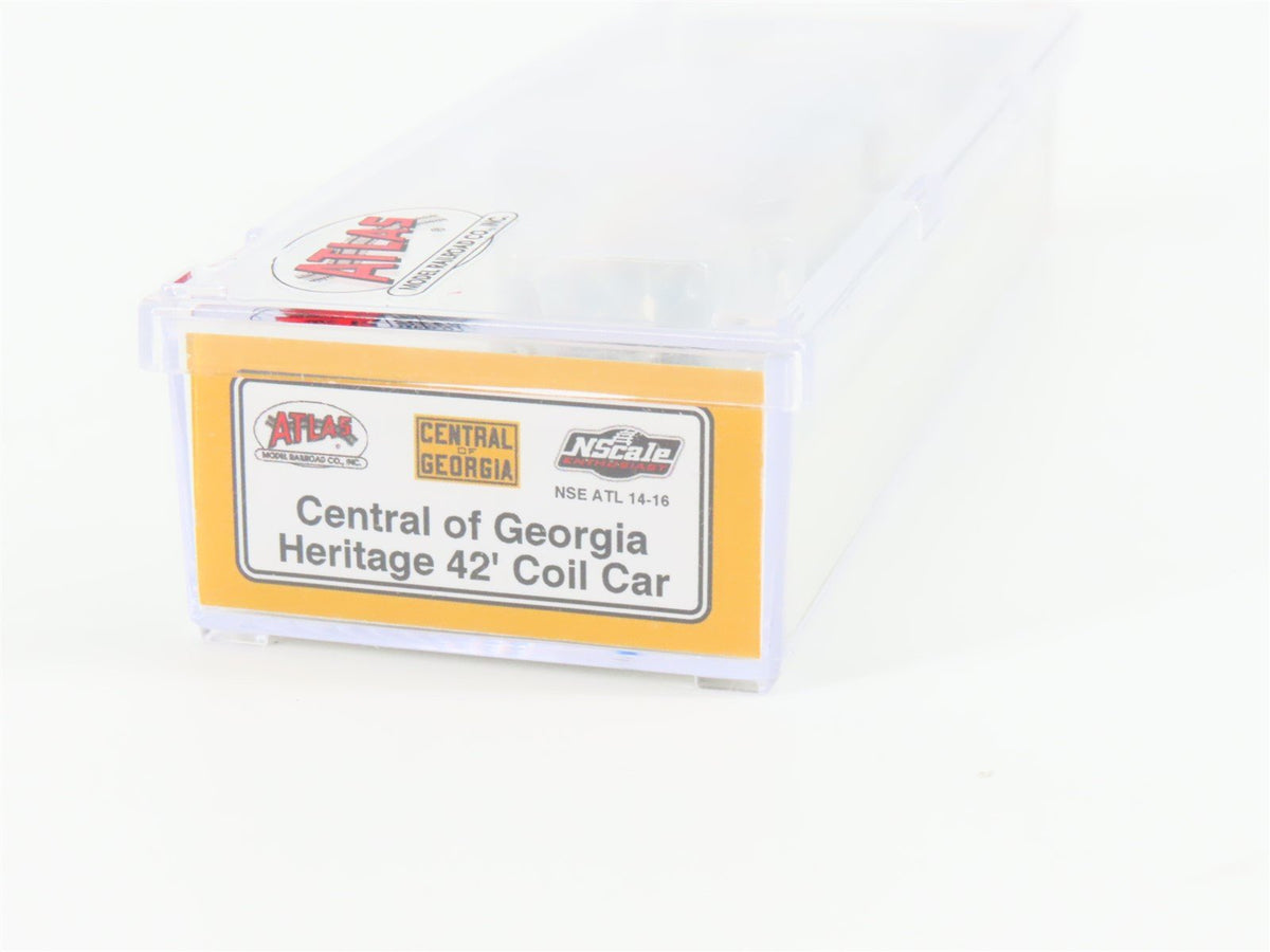 N Atlas NSE ATL 14-16 NS &quot;CG Central of Georgia Heritage&quot; 42&#39; Coil Car #168101