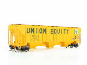 HO Scale Atlas 20000126 TCAX Union Equity 4750 3 Bay Covered Hopper #60619