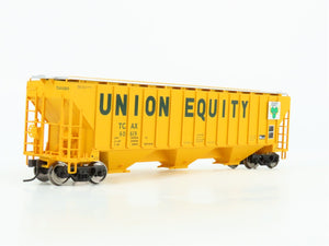 HO Scale Atlas 20000126 TCAX Union Equity 4750 3 Bay Covered Hopper #60619