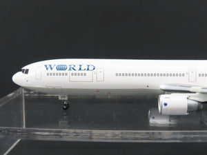 1:400 Scale Jet-X Die-Cast World McDonnell Douglas MD-11F Aircraft w/ Stand