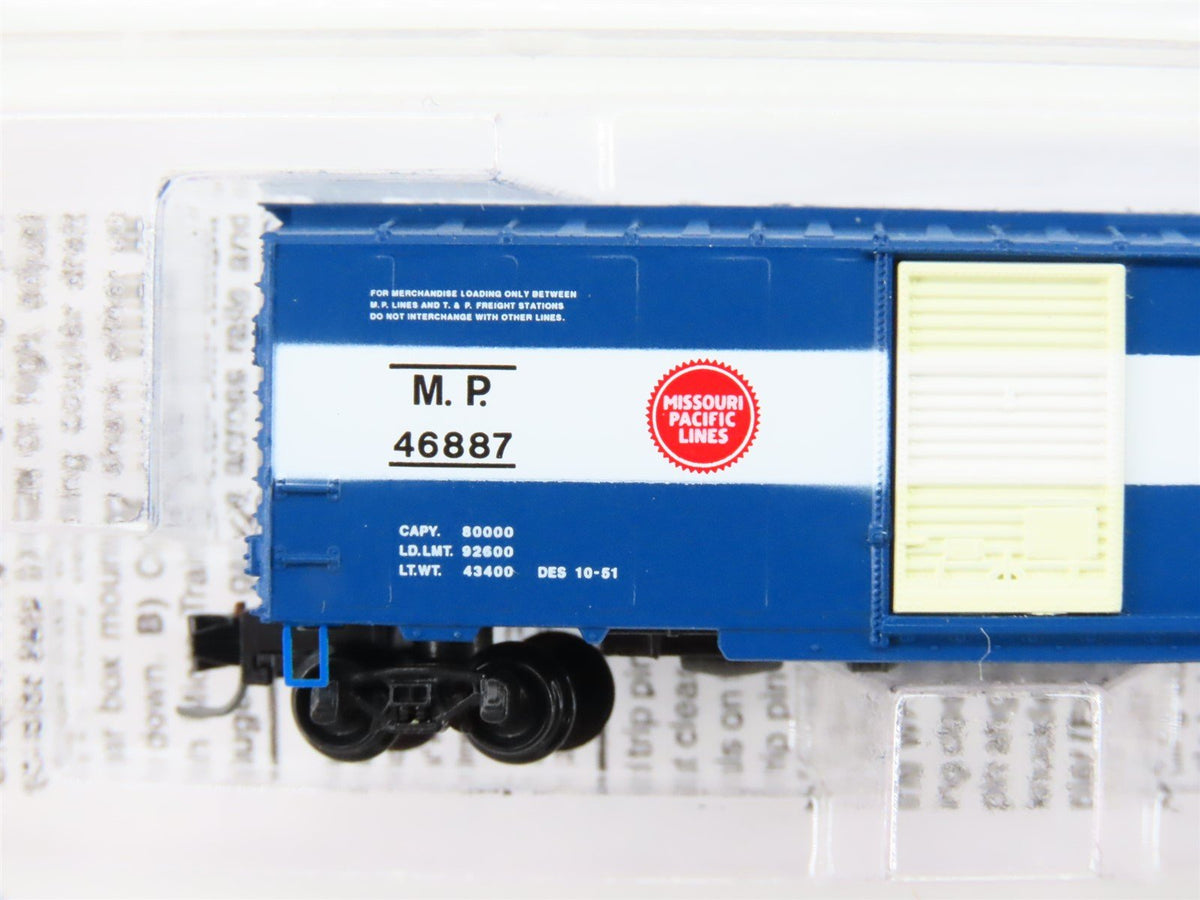 Z Scale Micro-Trains MTL 50000571 MP Missouri Pacific &quot;Eagle&quot; 40&#39; Box Car #46887