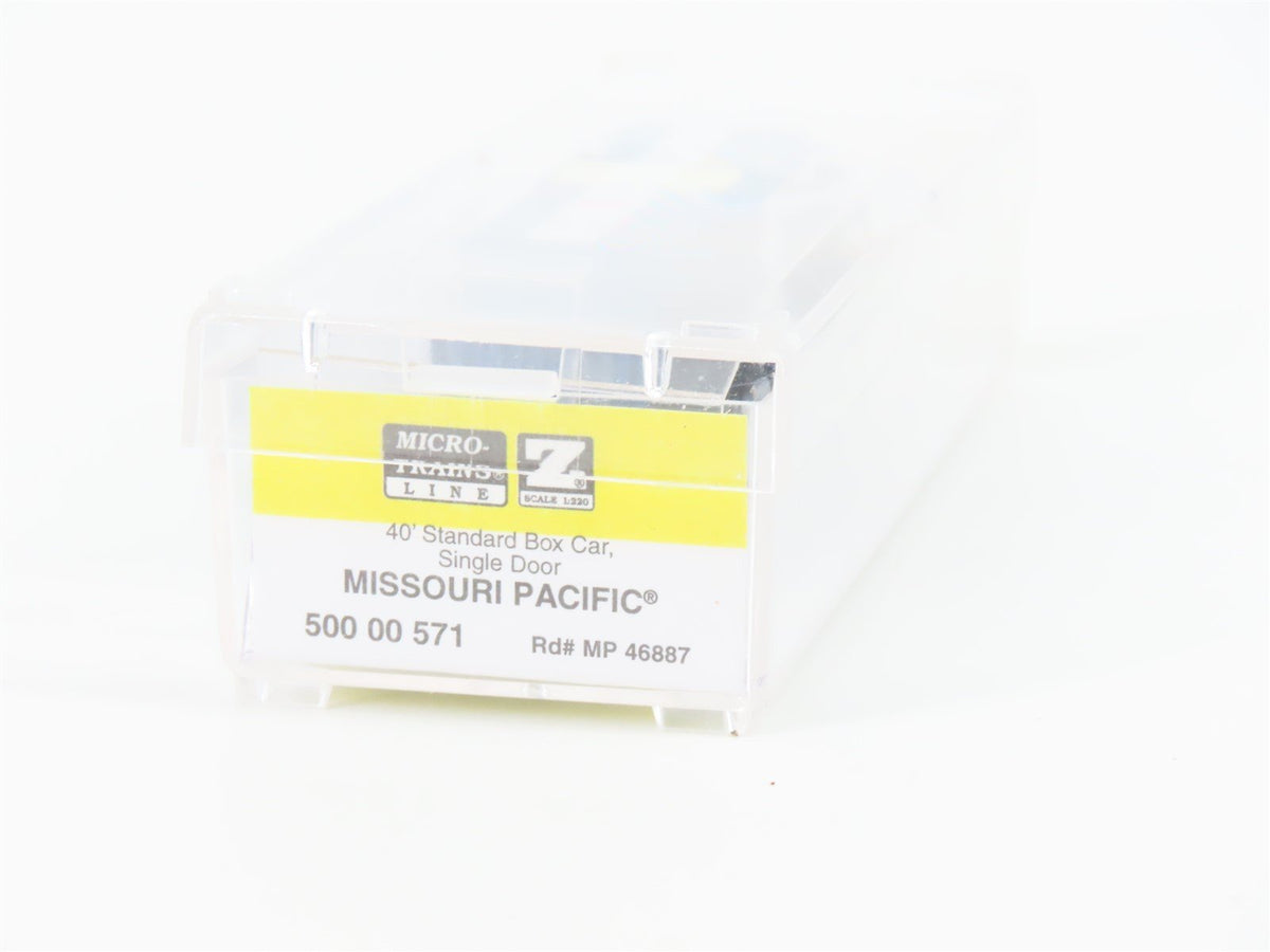 Z Scale Micro-Trains MTL 50000571 MP Missouri Pacific &quot;Eagle&quot; 40&#39; Box Car #46887