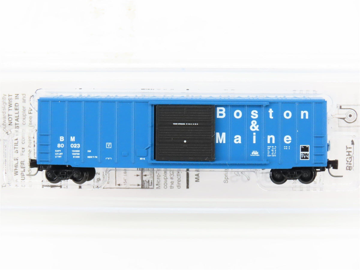 Z Scale Micro-Trains MTL 51000170 B&amp;M Boston &amp; Maine 50&#39; Box Car #80023