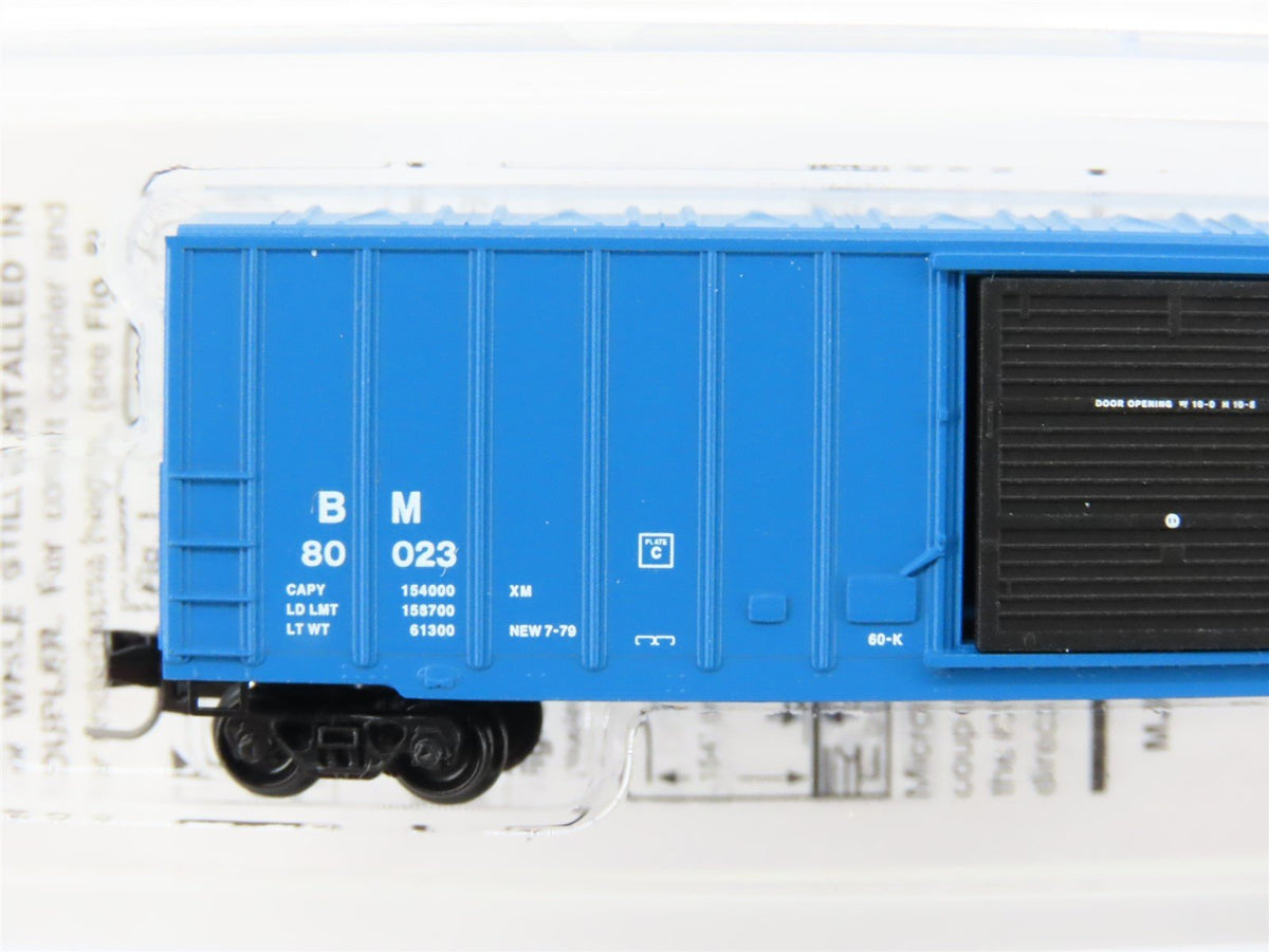 Z Scale Micro-Trains MTL 51000170 B&amp;M Boston &amp; Maine 50&#39; Box Car #80023