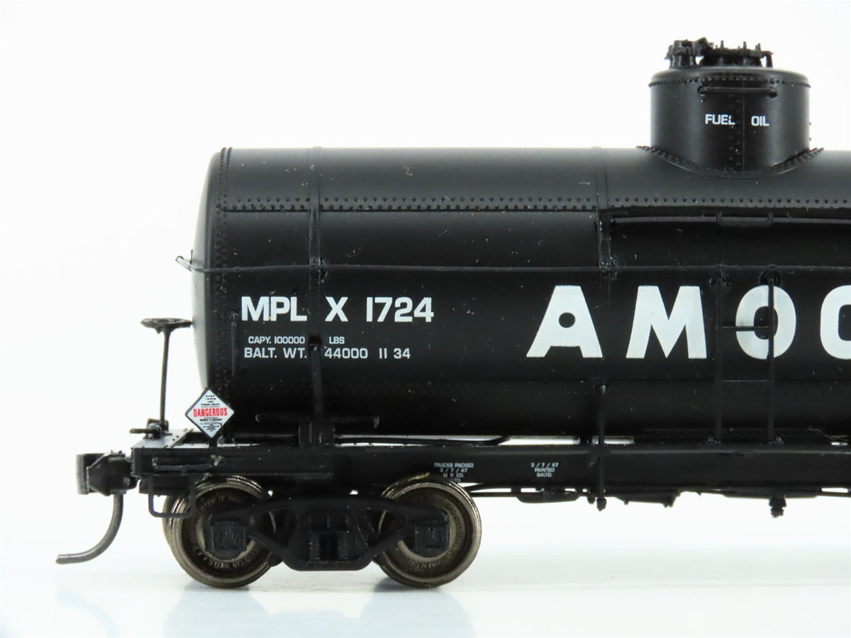 HO Scale Proto 2000 23132 MPLX Amoco 10k Gal Type 21 Single Dome Tankcar #1724