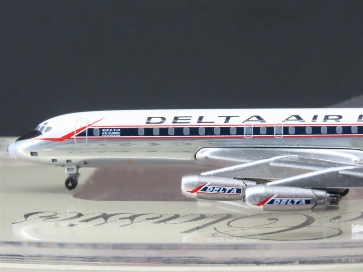 1:400 Aero Classics Die-Cast Delta McDonnell Douglas DC-8-10 Aircraft N801E