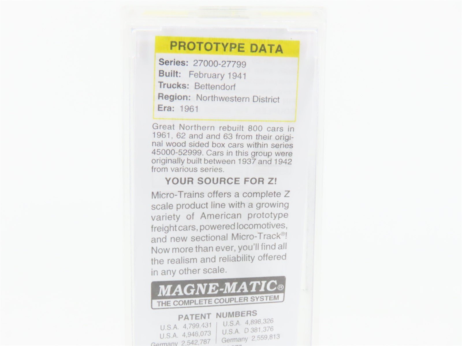 Z Scale Micro-Trains MTL 50000442 GN Great Northern 