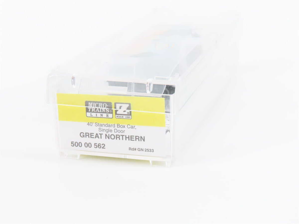 Z Scale Micro-Trains MTL 50000562 GN Great Northern 40&#39; Box Car #2533