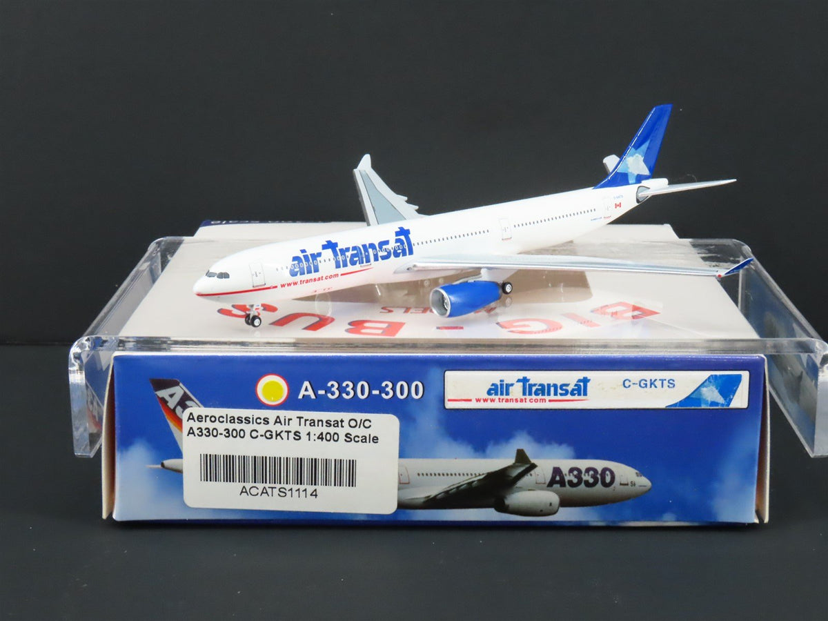1:400 Scale Aero Classics Baby-Bus Die-Cast Air Transat A330-342 Airbus C-GKTS