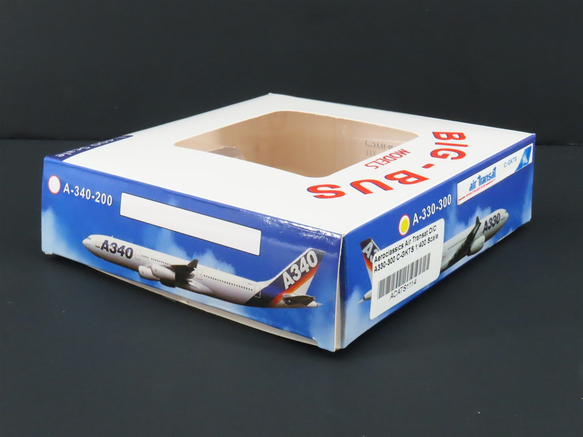 1:400 Scale Aero Classics Baby-Bus Die-Cast Air Transat A330-342 Airbus C-GKTS