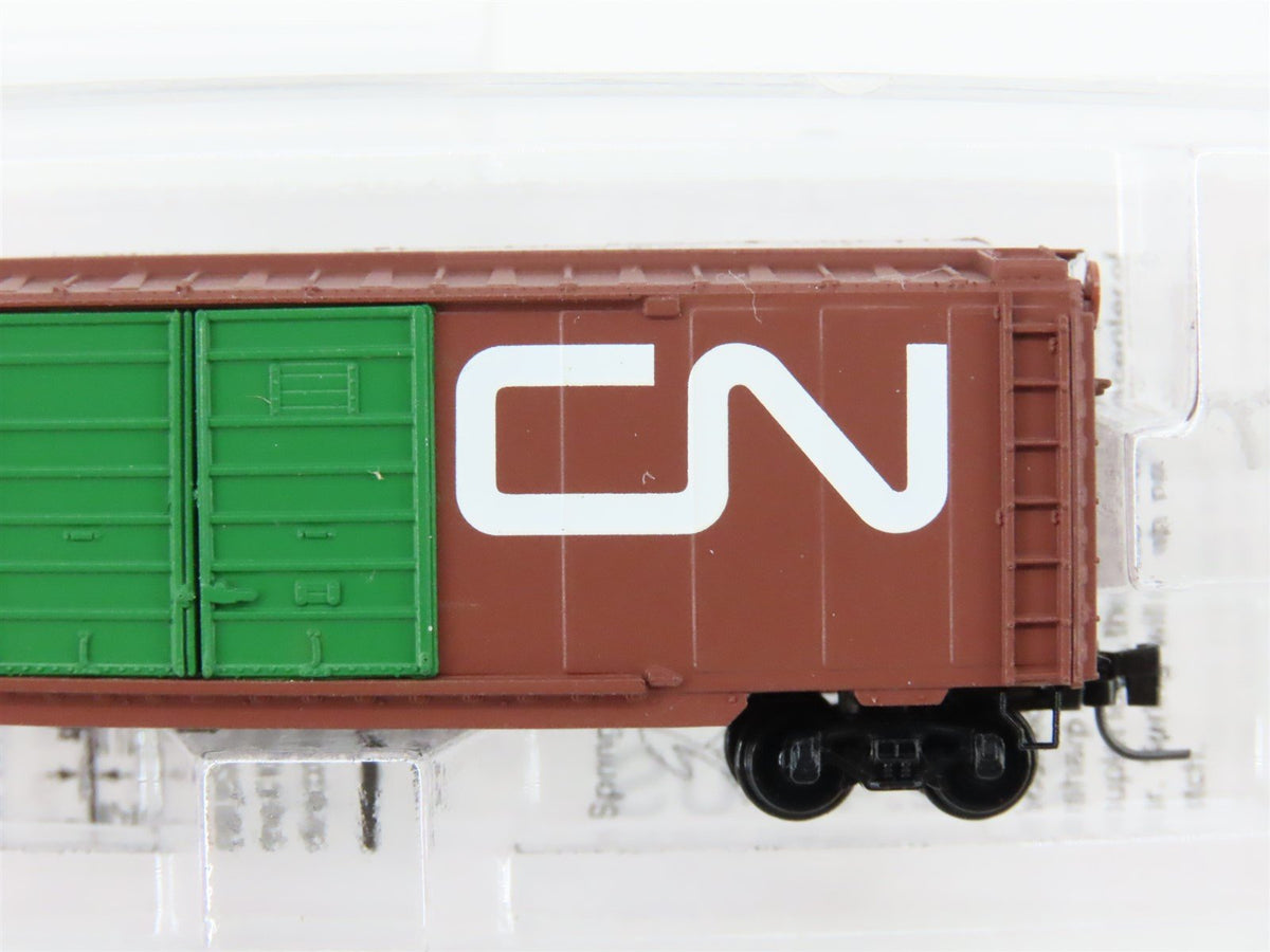 Z Micro-Trains MTL 50100090 CN Canadian National 40&#39; Double Door Box Car #583794