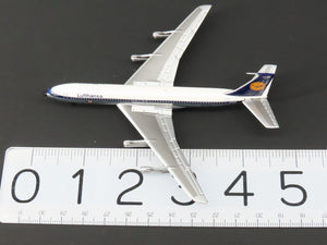 1:400 Scale Aero Classics Die-Cast Lufthansa Boeing B-707-330B Aircraft D-ABUM