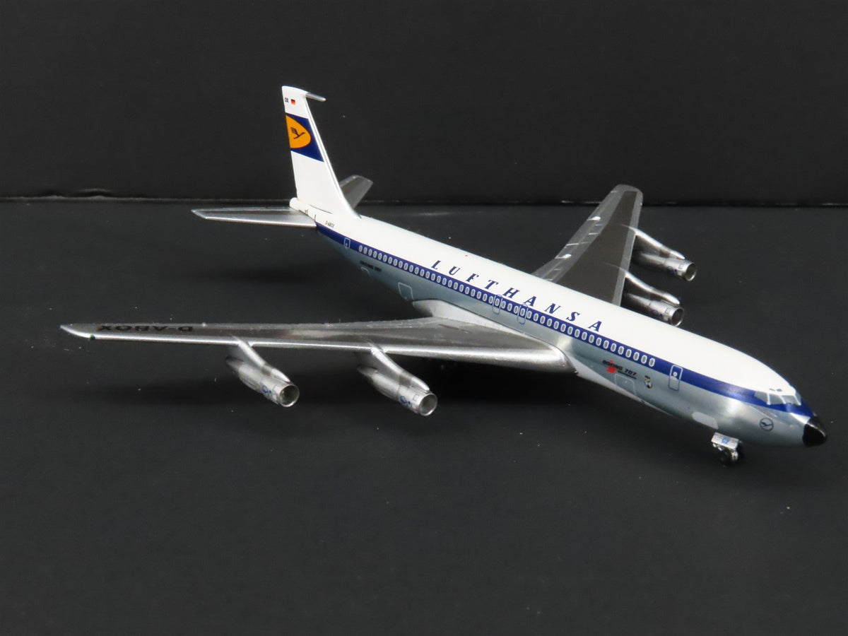 1:400 Scale Aero Classics Die-Cast Lufthansa Boeing B-707-330B Aircraft D-ABOX