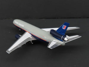 1:400 Aero Classics Die-Cast United Airlines McDonnell Douglas DC-10-10 Aircraft