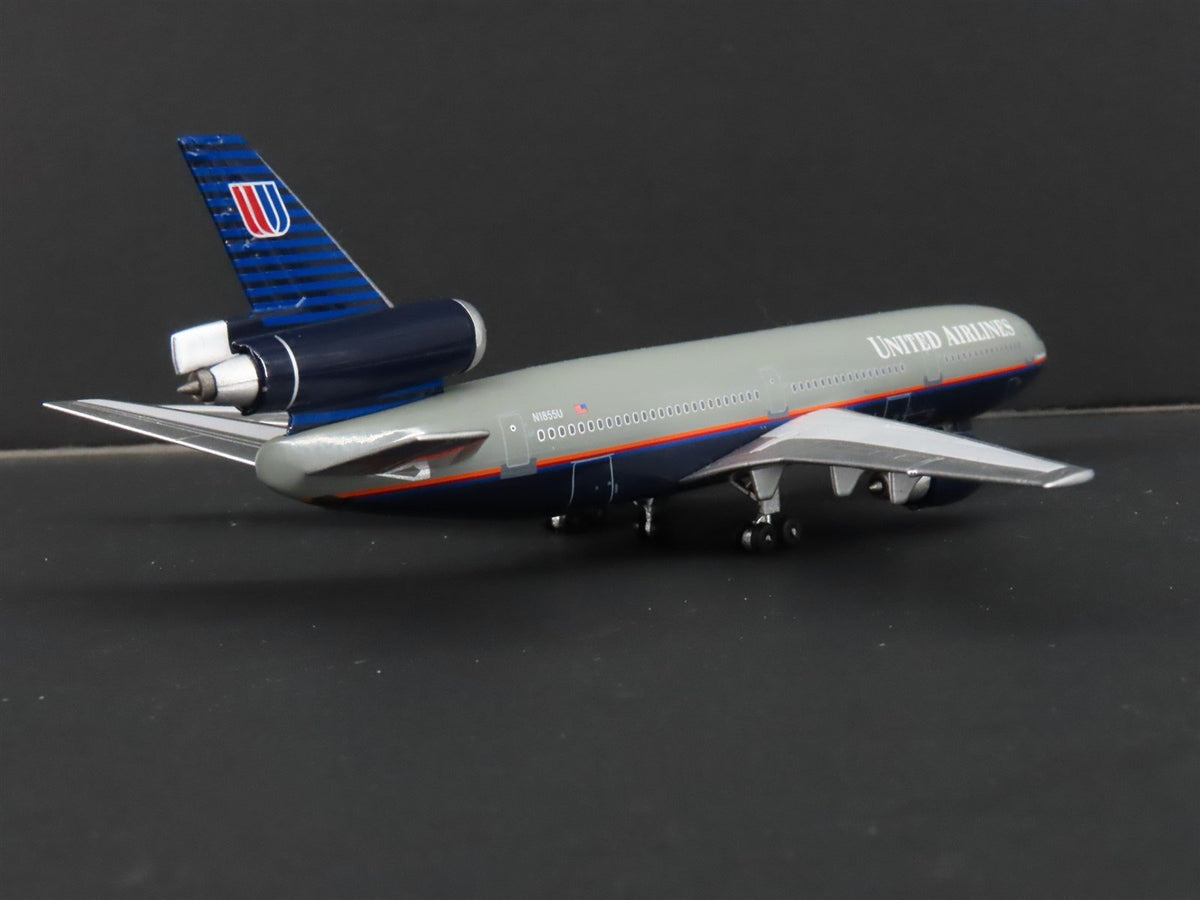 1:400 Aero Classics Die-Cast United Airlines McDonnell Douglas DC-10-10 Aircraft