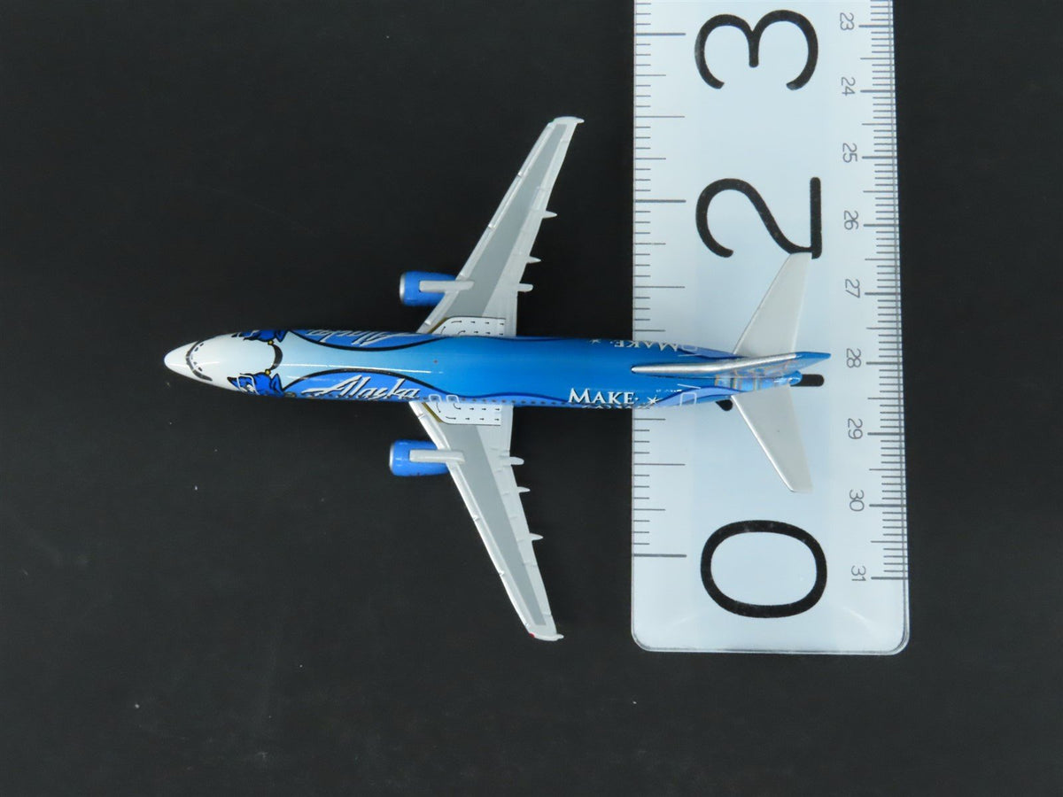 1:400 Gemini Jets GJASA748 DieCast Alaska Disneyland Make a Wish Boeing 737-400