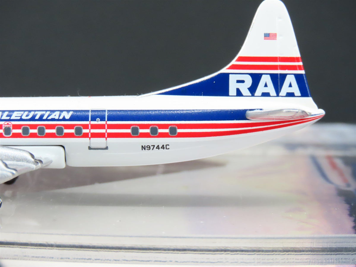 1:400 Aero Classics Die-Cast RAA Reeve Aleutian Lockheed L-188 Electra Aircraft
