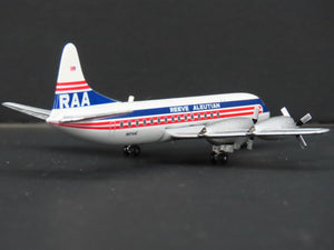 1:400 Aero Classics Die-Cast RAA Reeve Aleutian Lockheed L-188 Electra Aircraft