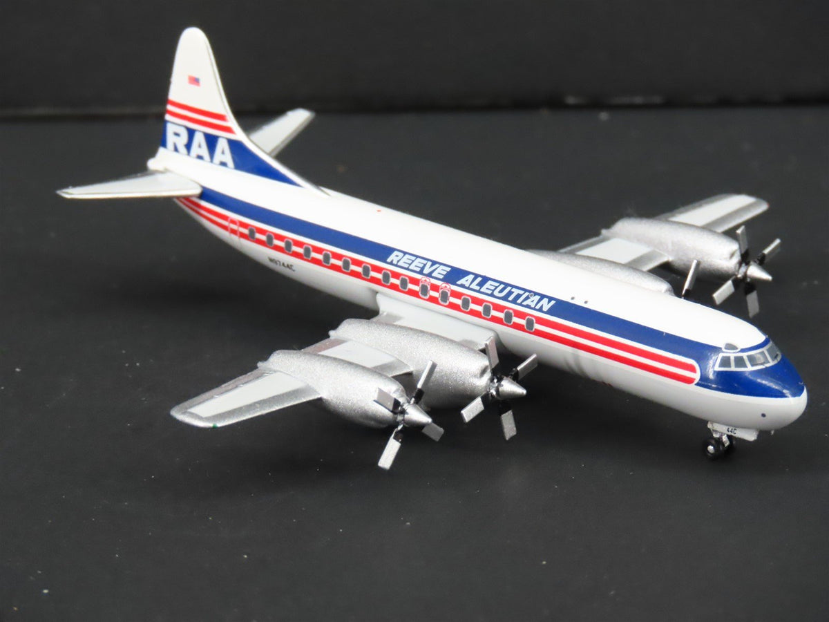 1:400 Aero Classics Die-Cast RAA Reeve Aleutian Lockheed L-188 Electra Aircraft