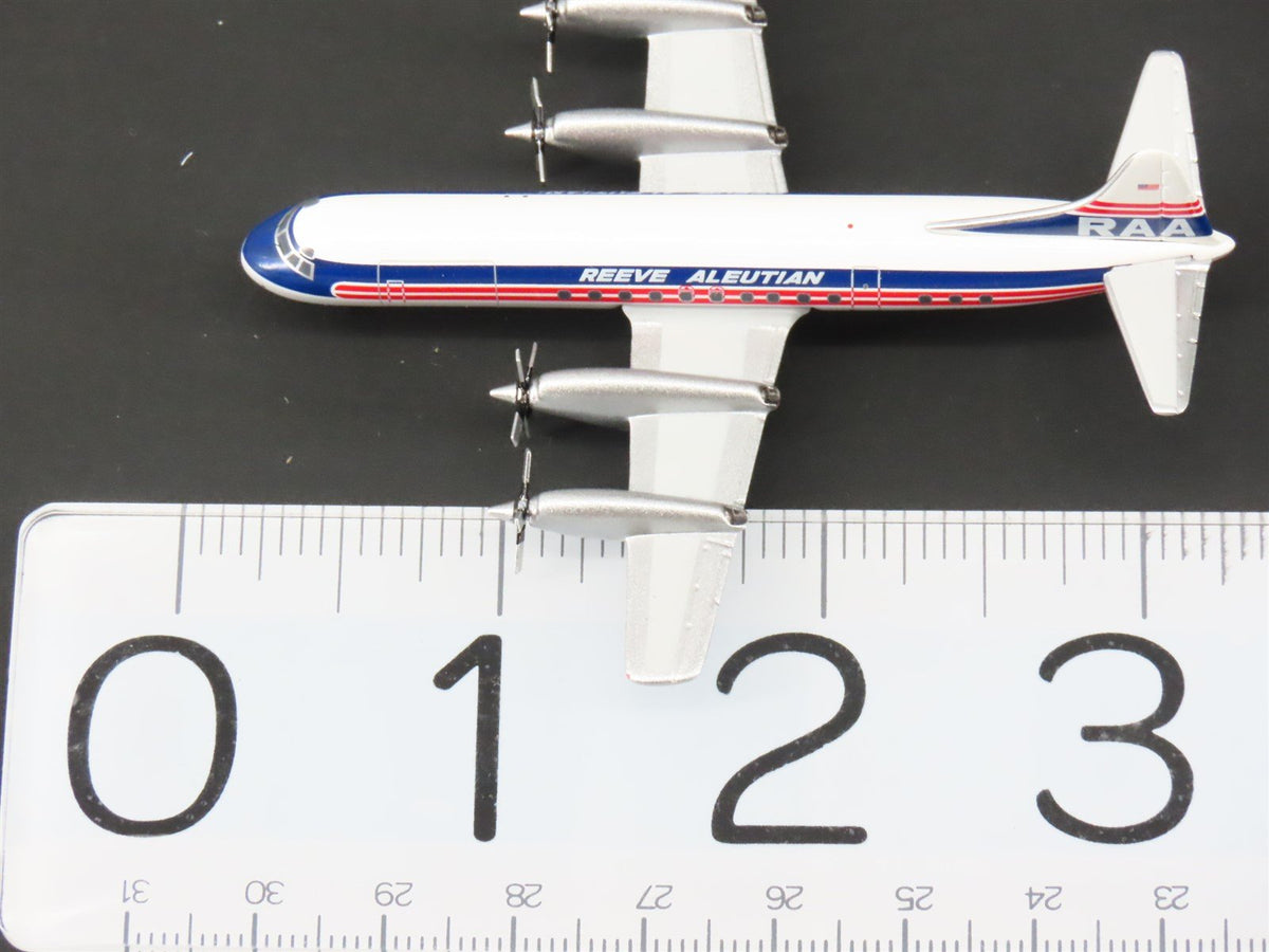 1:400 Aero Classics Die-Cast RAA Reeve Aleutian Lockheed L-188 Electra Aircraft